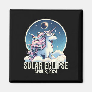 Íman Óculos de Visto Solar Eclipse 2024 Unicórn 8 de ab