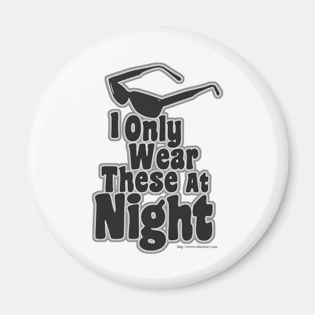 Íman Óculos escuros (Frente)