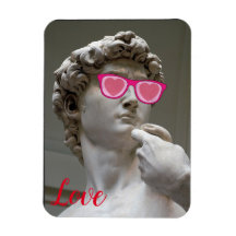 Óculos rosa de dia de os namorados