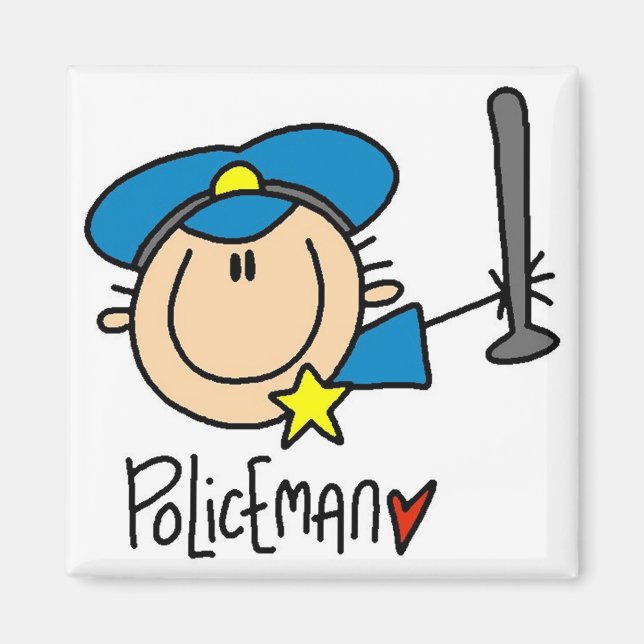 Íman Ocupação Policial (Frente)