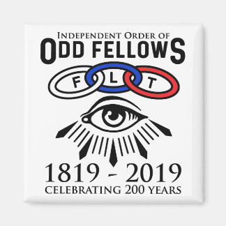 Íman Odd Fellows 200º Aniversário