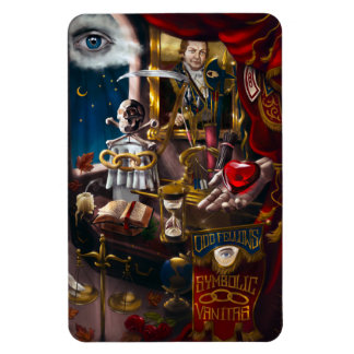 Íman Odd Fellows Symbólica Vanitas