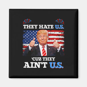 Íman Odeiem-Nos Porque Eles Não São Nós EUA Donald Trum