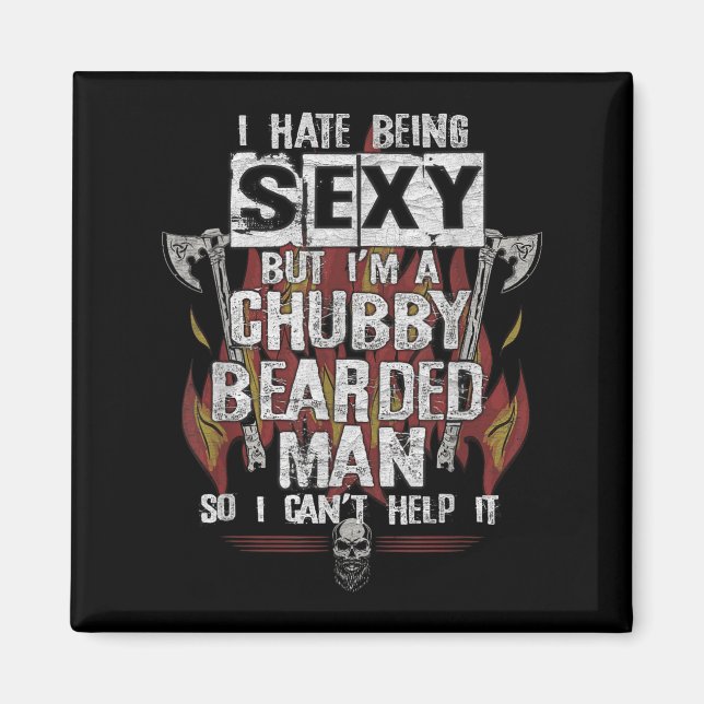 Íman Odeio ser Y, mas sou um homem barbudo não pode (Frente)