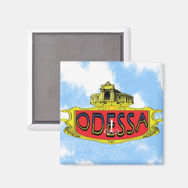 Íman Odessa Ucrânia (Front/Back)