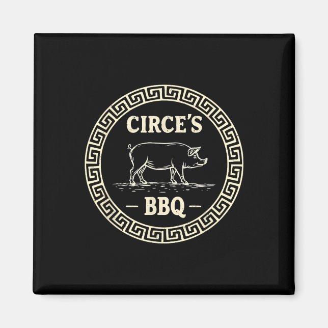 Íman Odisseia de Churrasco do Circo Grego de Mitologia  (Frente)