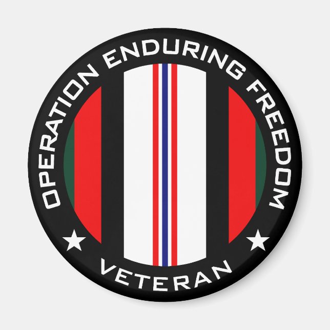 Íman OEF Veteran (Frente)
