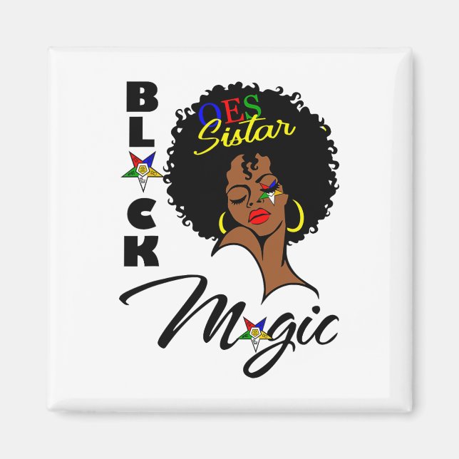 Íman Oes Black Sistar Magic Ordena A Matriz Estrela Ori (Frente)