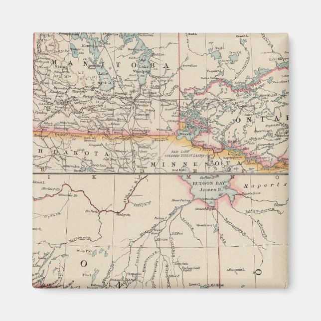 Íman Oeste do Canadá (Frente)