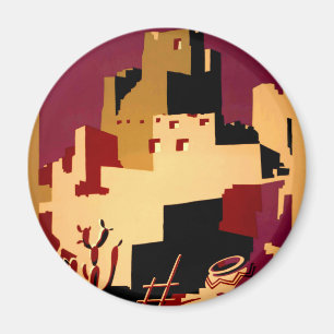 Íman Oeste do Sudoeste Pueblo WPA Nacional