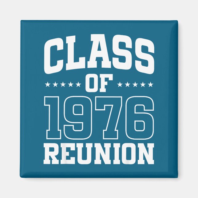 Íman Of Shirt Class 1976 Reunion 50 Alumni (Frente)