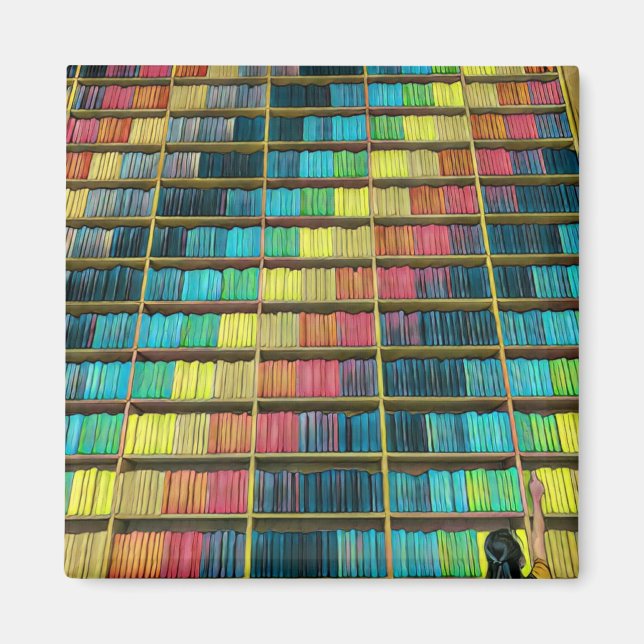 Íman Oferta de Amantes de Biblioteca (Frente)