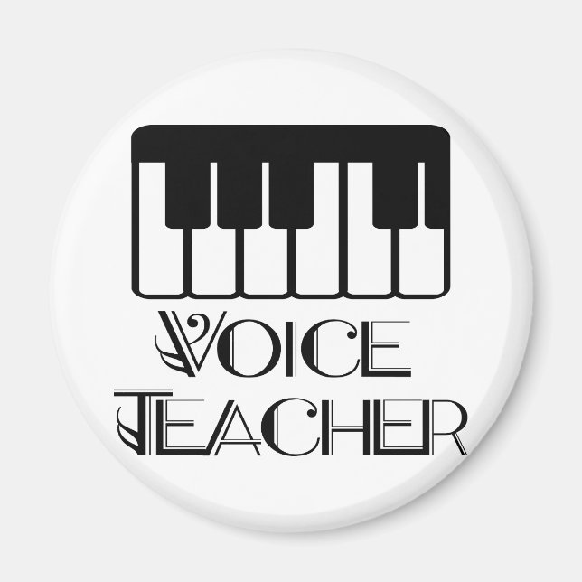 Íman Oferta de Professores de Música Voz (Frente)