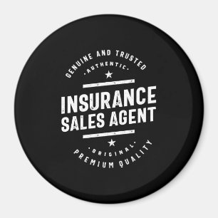 Íman Oferta de Título do Agente de Vendas do Seguro