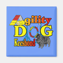 Íman Ofertas de agilidade de Keeshond