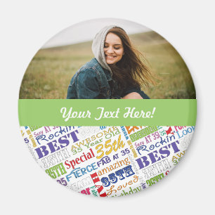 Íman Ofertas De Festa de aniversário Únicas E Especiais