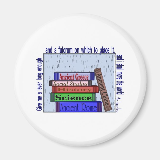 Íman Ofertas de Professores de Ciência, Design de Pilha (Frente)