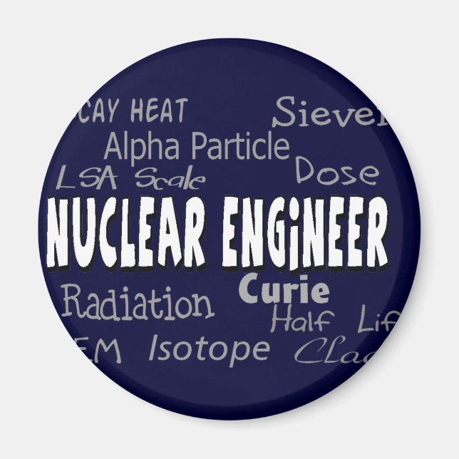 Íman Ofertas de terminologia de Engenheiros nucleares (Frente)