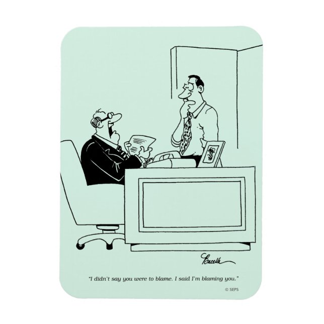 Íman Office Blame (Vertical)