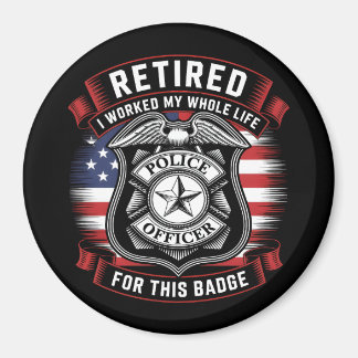 Íman Officially retired police officer 2026