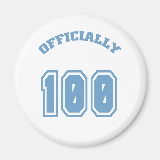 Íman Oficialmente 100 (Frente)