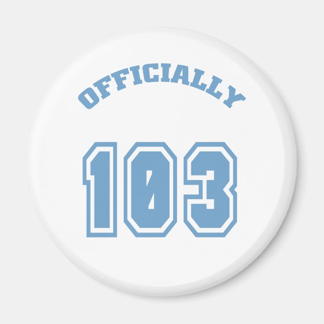 Íman Oficialmente 103 (Frente)