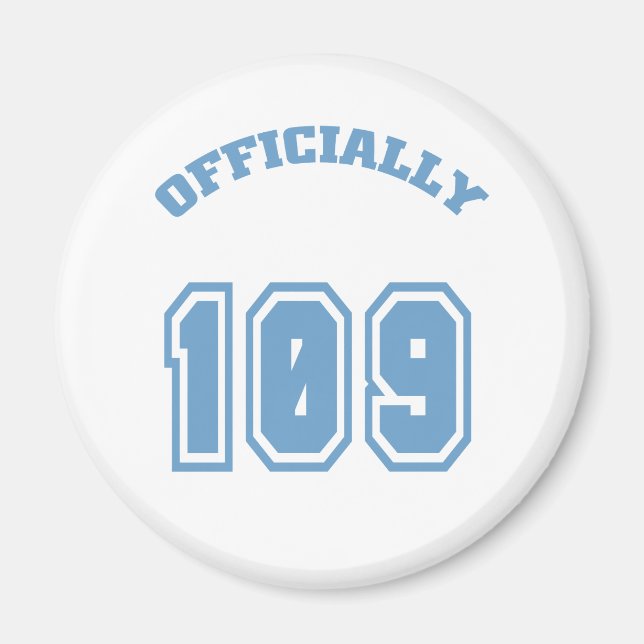 Íman Oficialmente 109 (Frente)