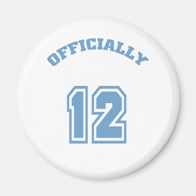Íman Oficialmente 12 (Frente)