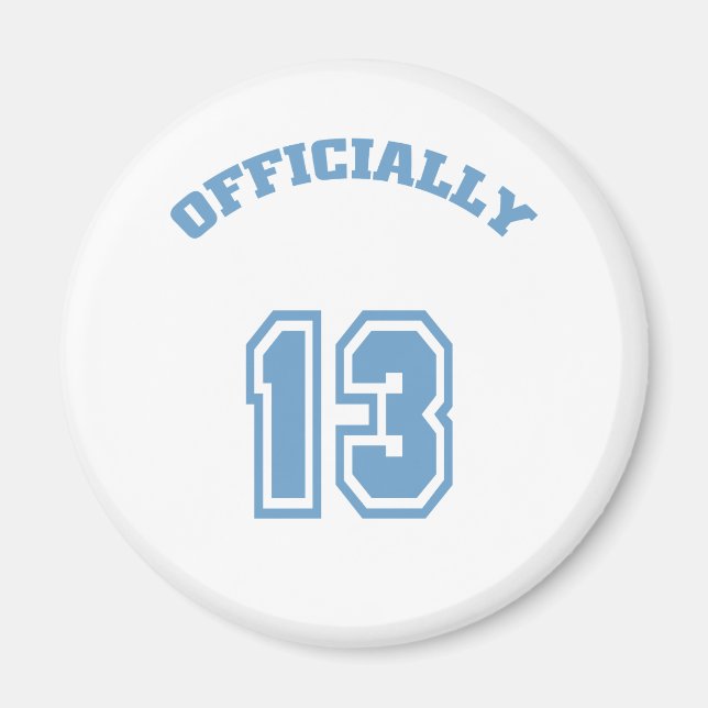 Íman Oficialmente 13 (Frente)
