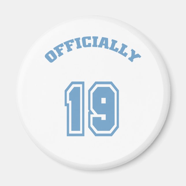 Íman Oficialmente 19 (Frente)