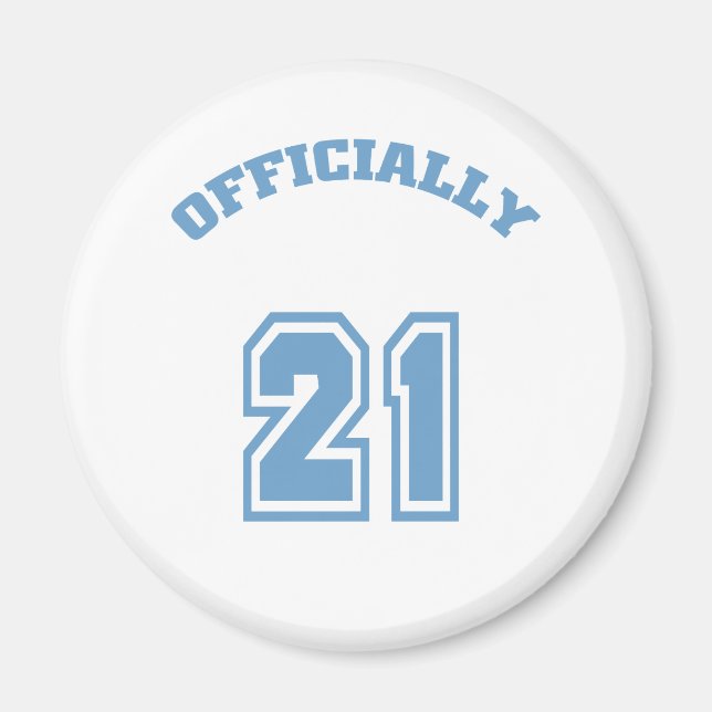 Íman Oficialmente 21 (Frente)