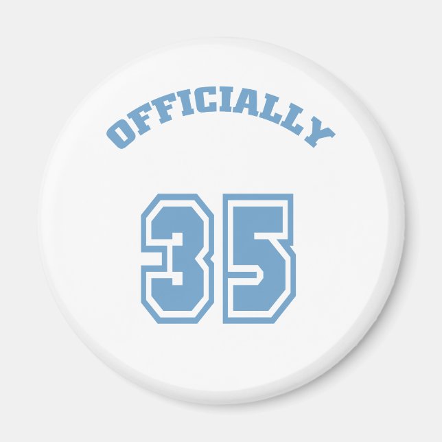 Íman Oficialmente 35 (Frente)