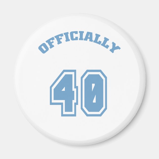 Íman Oficialmente 40 (Frente)