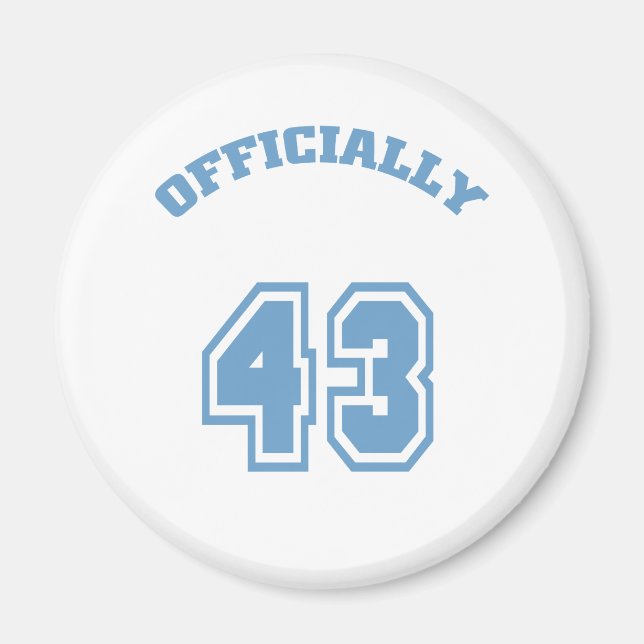 Íman Oficialmente 43 (Frente)
