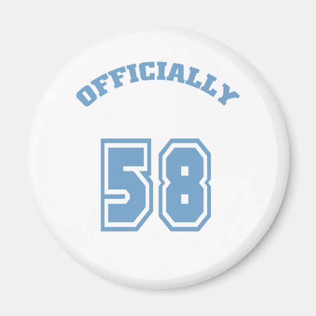 Íman Oficialmente 58 (Frente)