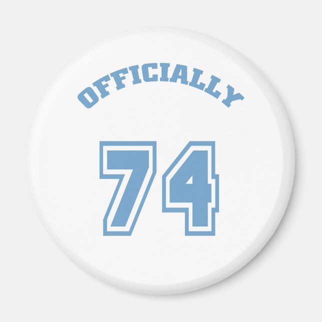 Íman Oficialmente 74 (Frente)