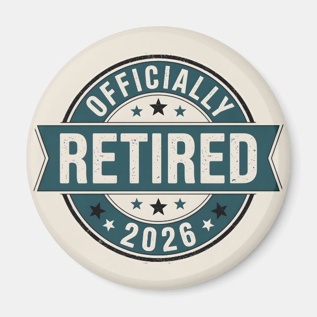 Íman Oficialmente aposentado em 2026 (Frente)
