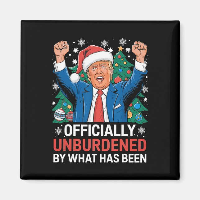 Íman Oficialmente Descarregado Pelo Que Foi Donald Trum (Frente)