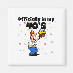 Íman Oficialmente em meu 40s