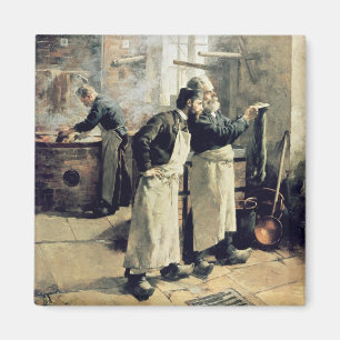 Íman Oficina de tingidura nos Gobelins, século XIX