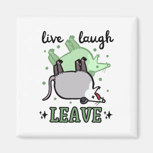 Íman Ogambm Funny Live Laugh Deixar Humor Escuro Possum