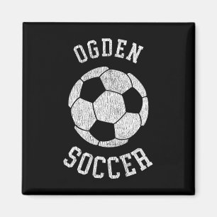Íman Ogden Soccer Retro Desgastado Vintage 90's