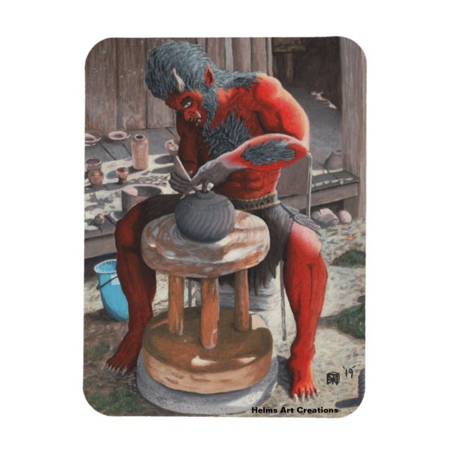 Íman Ogre usando ímã flexível de fantasia de roda de ba (Vertical)