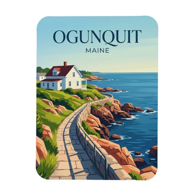 Íman Ogunquit Maine (Vertical)