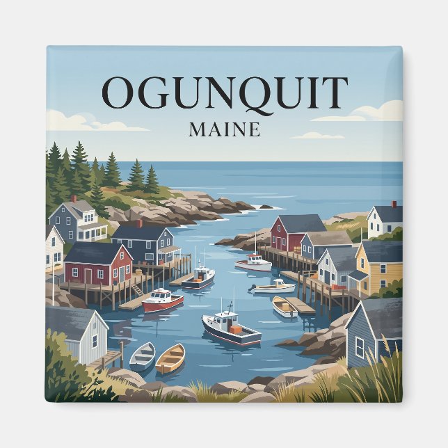 Íman Ogunquit, Maine (Frente)