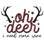 Íman Oh Deer<br><div class="desc">Oh Deer design perfeito para as próximas férias! Pegue esta design como presente para seu amigo,  parente e entes queridos. Se você ama essas designs e ainda quer mais visitar minha loja. Obrigado por comprar!</div>