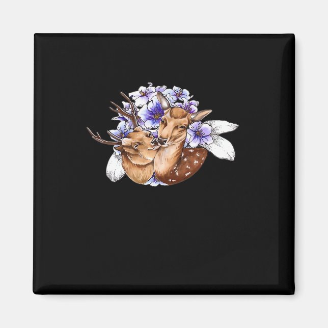 Íman Oh Deer Clean Minimal Style  (Frente)