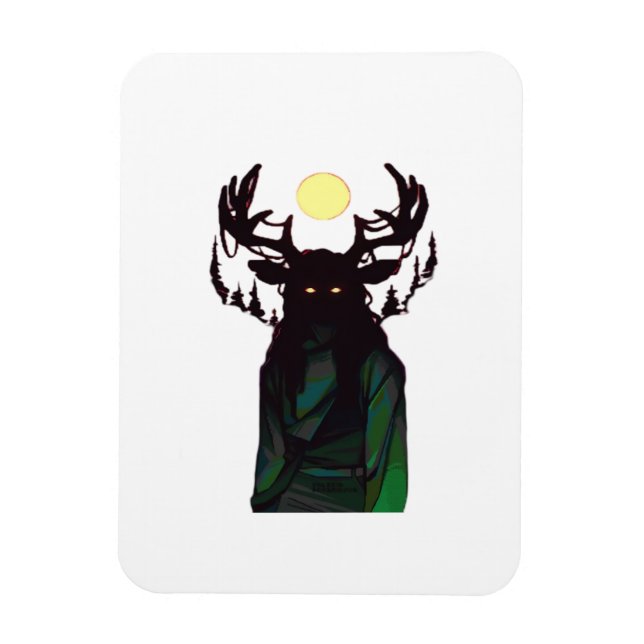 Íman Oh Deer Design Minimalista  (Vertical)
