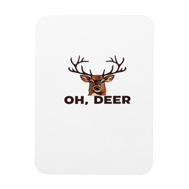 Íman Oh Deer Design Moderno Limpo  (Vertical)