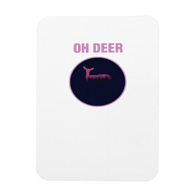 Íman Oh Deer Estética Moderna  (Vertical)